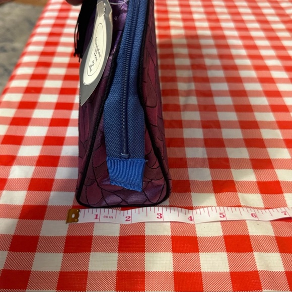 Vintage Christian Dior Makeup Bag Cosmetic Bag Pouch with Original Tag *RARE* - Picture 4 of 11